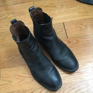 H&M leather Chelsea Boots. Size 8